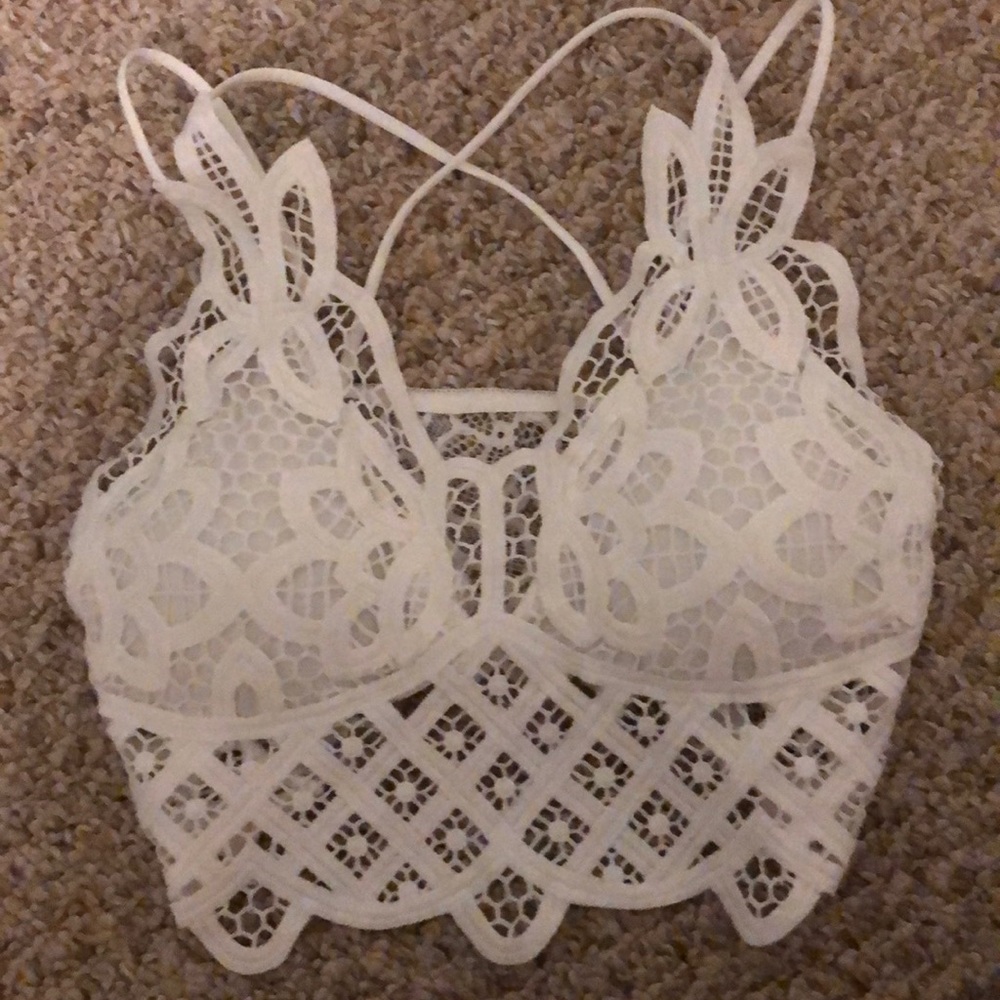 White Lace Bralette
